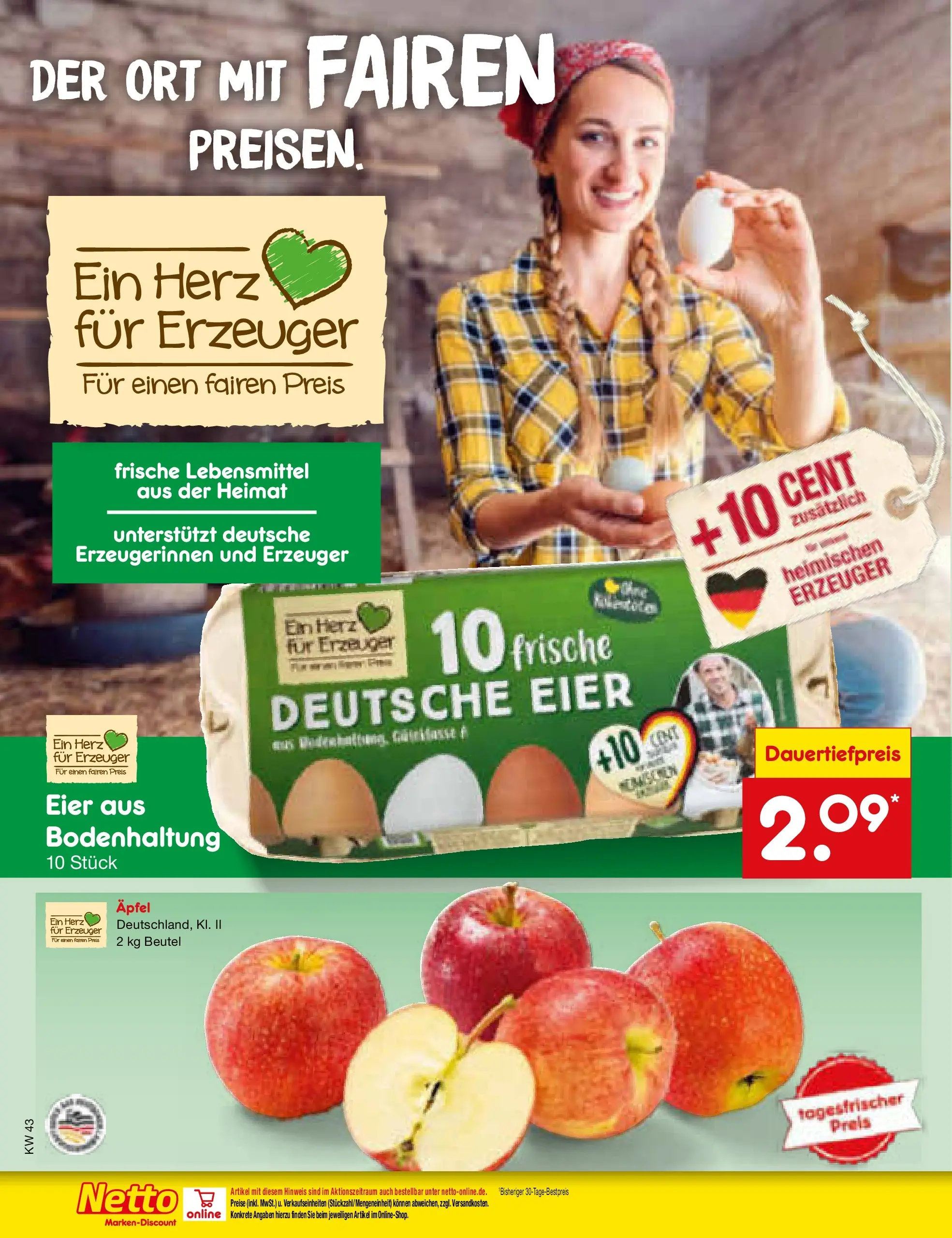 Netto Marken-Discount prospekt Glauchau (ab 19.10.2025) » Angebote | Seite: 52 | Produkte: Eier, Äpfel Netto Marken-Discount prospekt Glauchau (ab 19.10.2025) » Angebote | Seite: 52 | Produkte: Eier, Äpfel