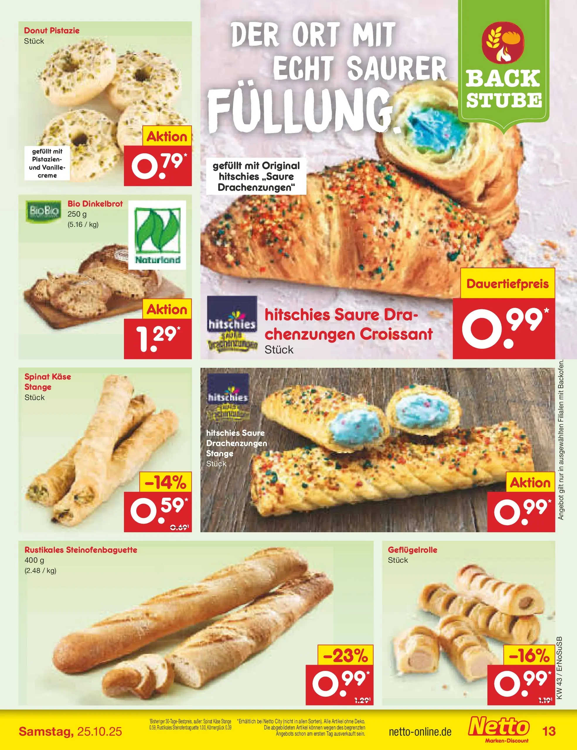 Netto Marken-Discount prospekt Erfurt (ab 20.10.2025) » Angebote | Seite: 15 | Produkte: Käse, Pistazien, Creme, Croissant Netto Marken-Discount prospekt Erfurt (ab 20.10.2025) » Angebote | Seite: 15 | Produkte: Käse, Pistazien, Creme, Croissant