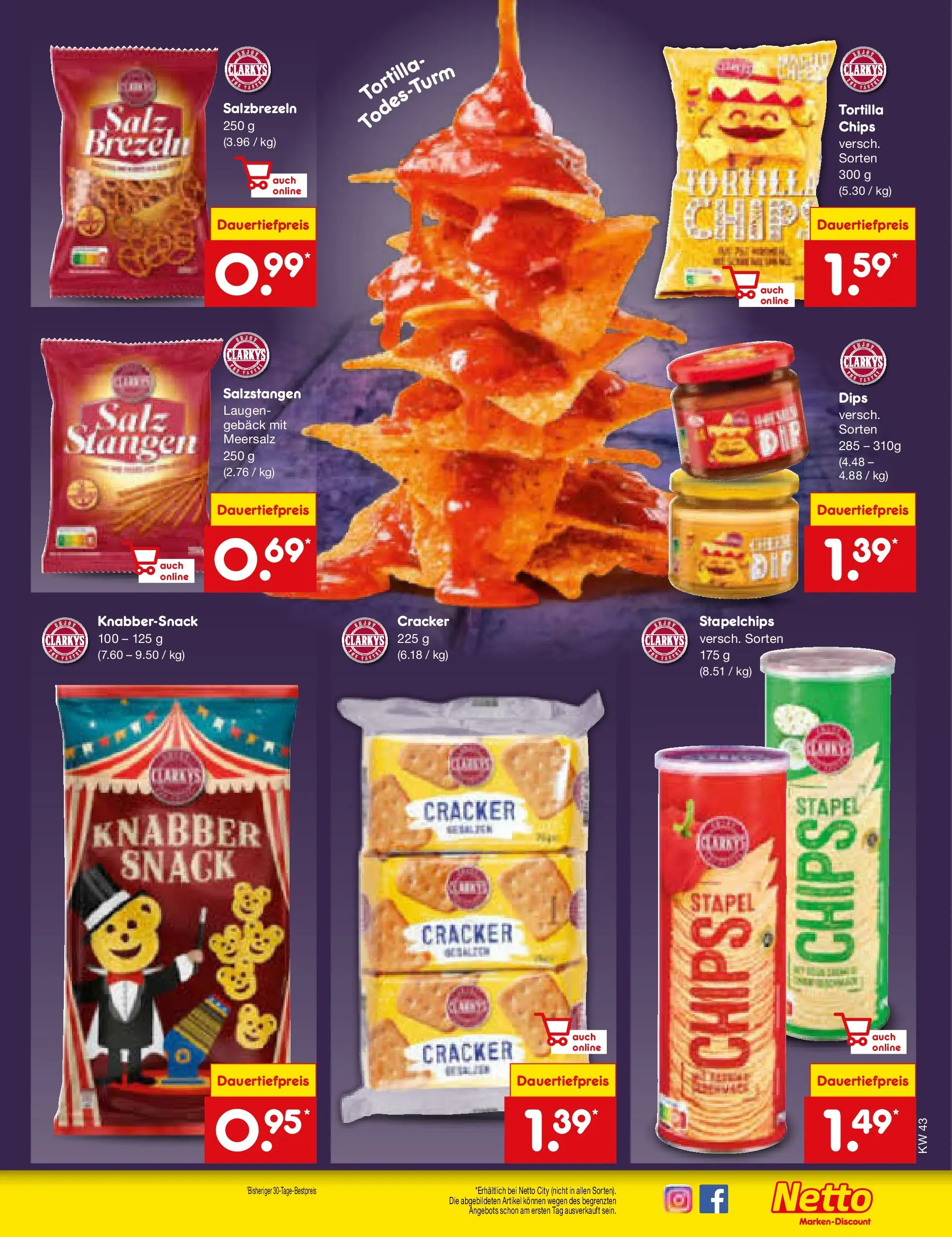 Netto Marken-Discount prospekt Glauchau (ab 19.10.2025) » Angebote | Seite: 57 | Produkte: Salz, Chips Netto Marken-Discount prospekt Glauchau (ab 19.10.2025) » Angebote | Seite: 57 | Produkte: Salz, Chips