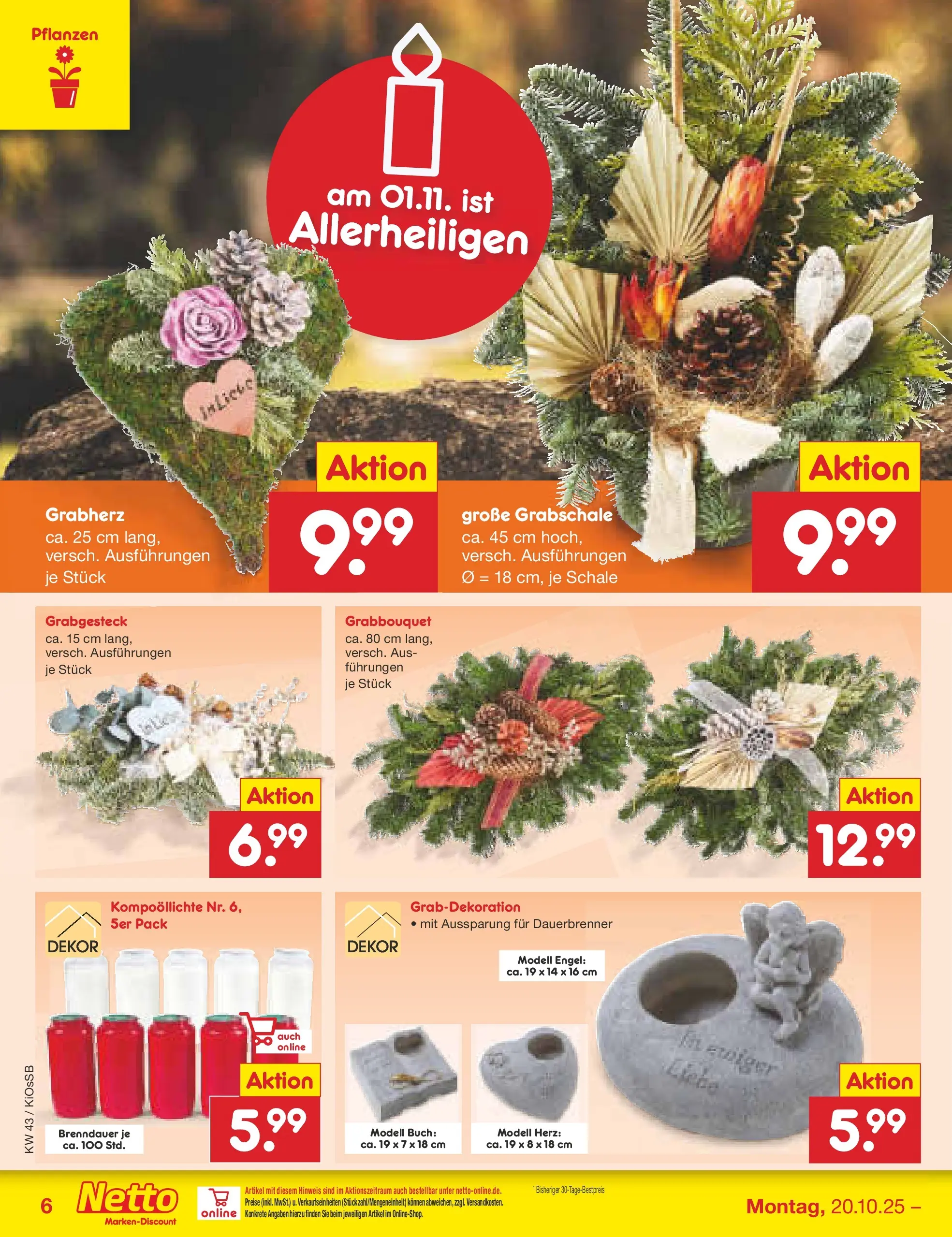 Netto Marken-Discount prospekt Oberhaid	 (ab 19.10.2025) » Angebote | Seite: 6