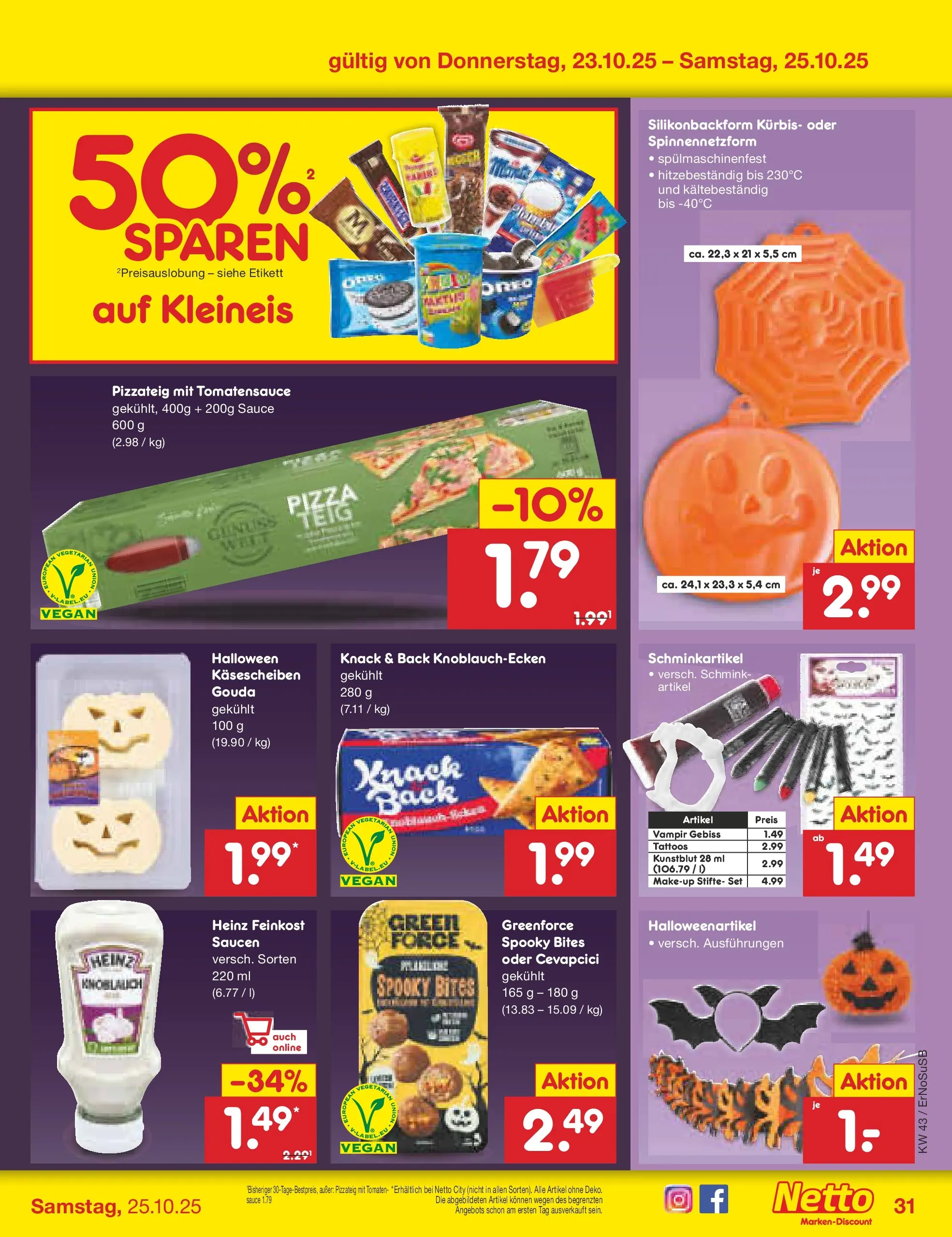 Netto Marken-Discount prospekt Erfurt (ab 20.10.2025) » Angebote | Seite: 41 | Produkte: Gouda, Cevapcici, Knoblauch, Kürbis Netto Marken-Discount prospekt Erfurt (ab 20.10.2025) » Angebote | Seite: 41 | Produkte: Gouda, Cevapcici, Knoblauch, Kürbis