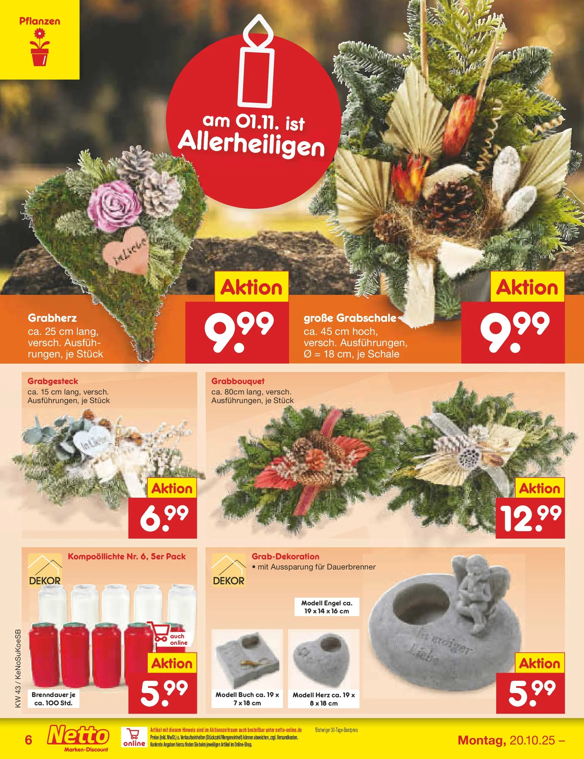 Netto Marken-Discount prospekt Kruft	 (ab 19.10.2025) » Angebote | Seite: 6