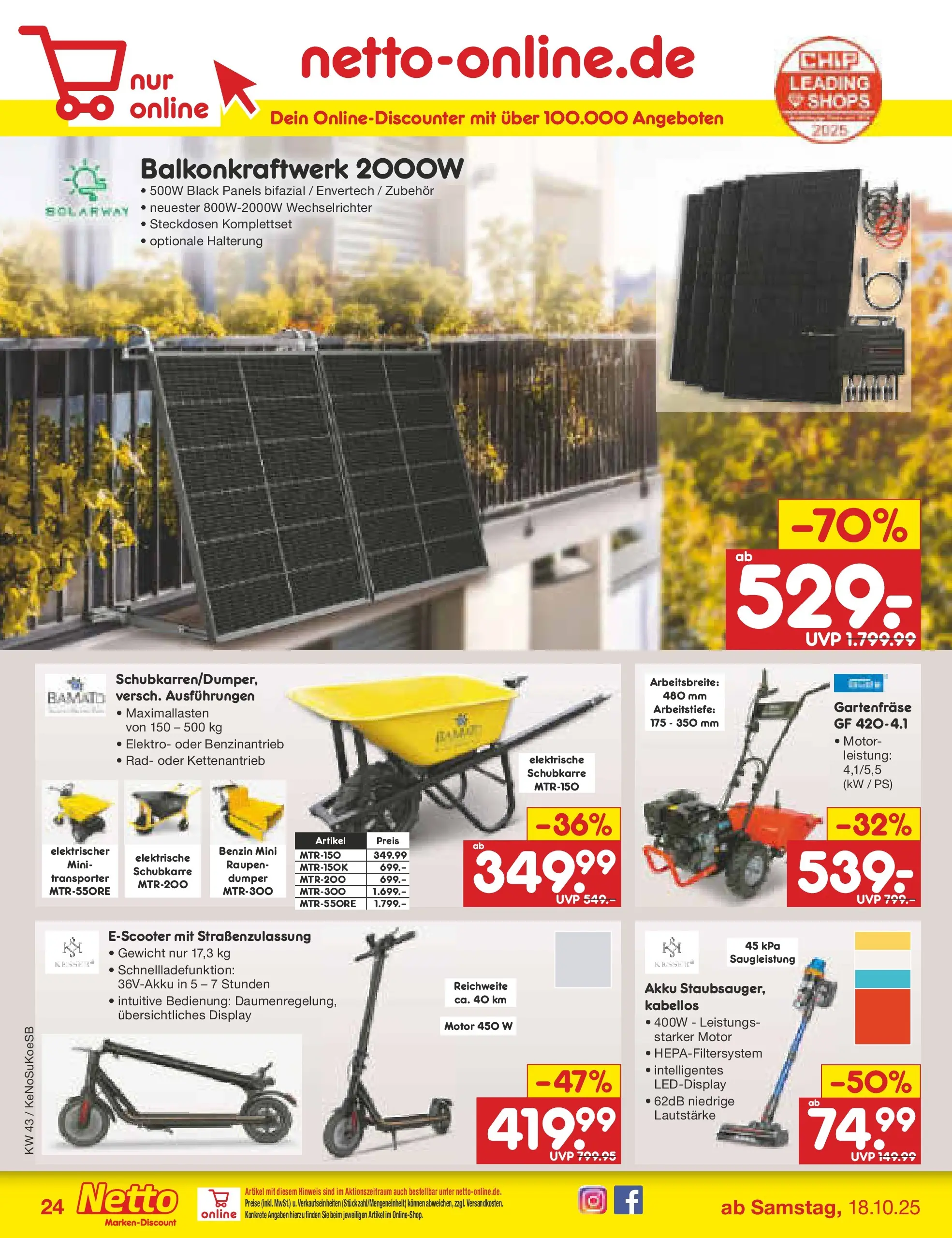 Netto Marken-Discount prospekt Kruft	 (ab 19.10.2025) » Angebote | Seite: 28 | Produkte: Gewicht