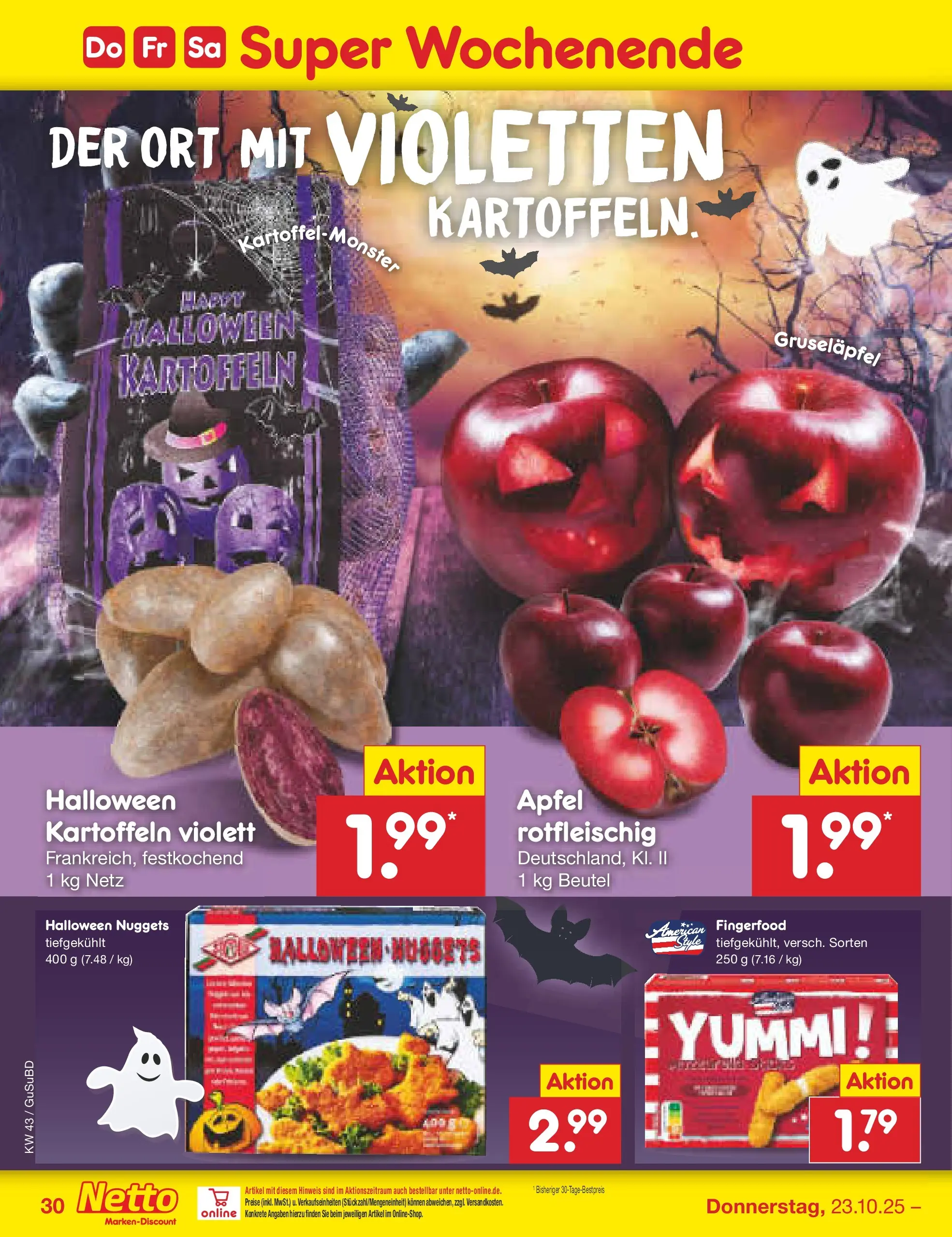 Netto Marken-Discount prospekt Glauchau (ab 19.10.2025) » Angebote | Seite: 40 | Produkte: Äpfel, Kartoffeln Netto Marken-Discount prospekt Glauchau (ab 19.10.2025) » Angebote | Seite: 40 | Produkte: Äpfel, Kartoffeln