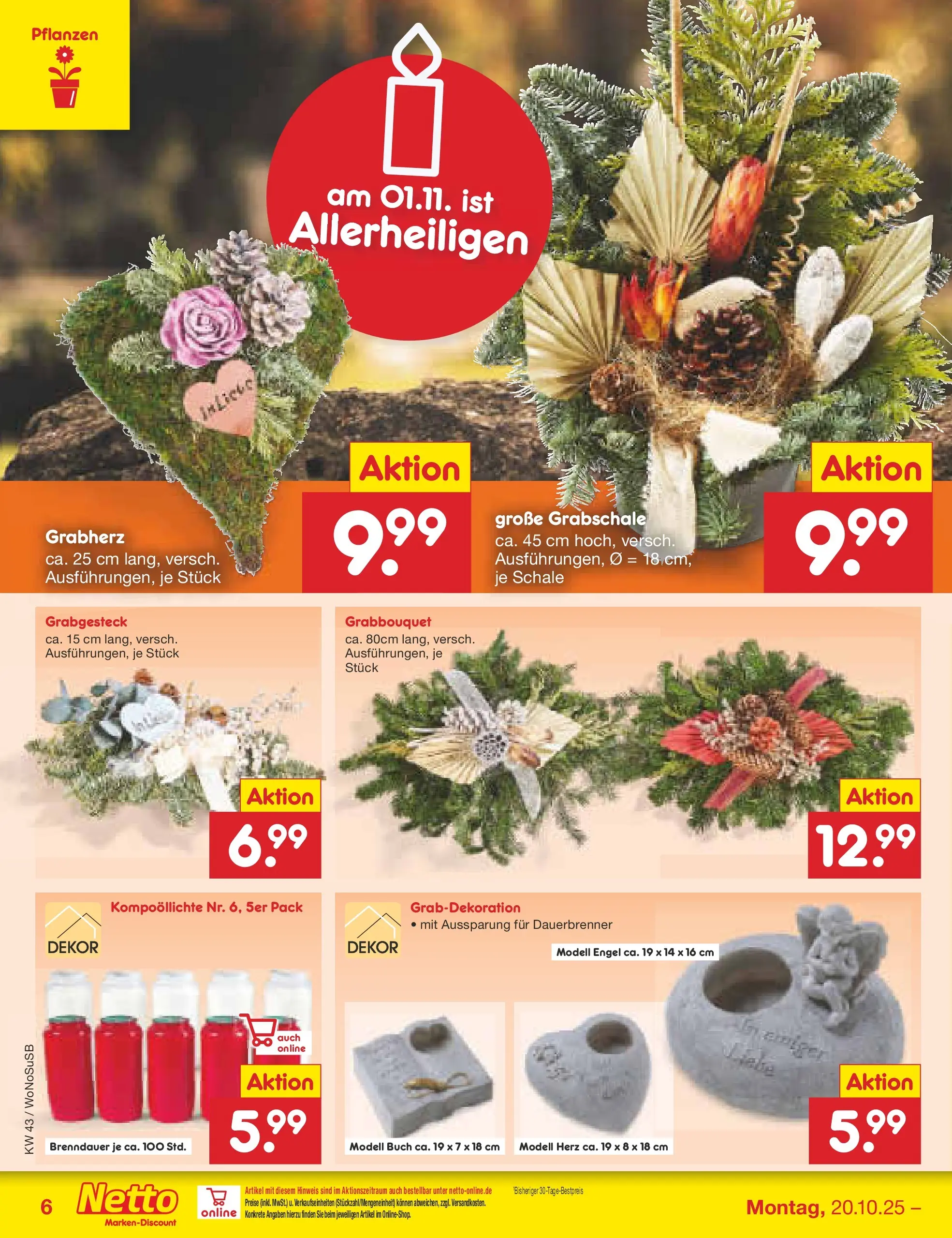 Netto Marken-Discount prospekt Frankfurt (ab 19.10.2025) » Angebote | Seite: 6 Netto Marken-Discount prospekt Frankfurt (ab 19.10.2025) » Angebote | Seite: 6