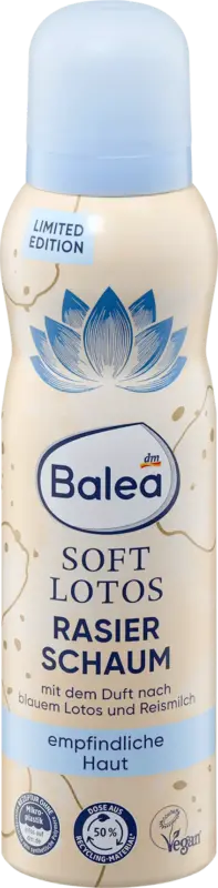 Balea Rasierschaum Soft Lotos