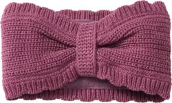 PUSBLU Stirnband aus Strick & mit Futter, lila, Gr. 50/51