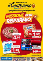 Il Centesimo Missione Gran Risparmio - al 23.10.2025