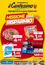 Il Centesimo Missione Gran Risparmio - al 23.10.2025