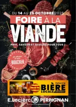 FOIRE À LA VIANDE + BIÈRES LOCALES