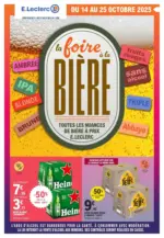 E.Leclerc FOIRE A LA BIERE - MIXTE - au 25.10.2025