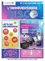 E.Leclerc ANNIVERSAIRE 2 - SUR DM21 - au 25.10.2025