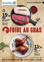 E.Leclerc FOIRE AU GRAS 2 - au 25.10.2025