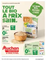 Auchan Supermarché Tout le bio à prix sain dans votre super - au 25.10.2025