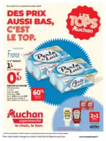 Auchan Supermarché Des prix aussi bas, c'est le top dans votre super - au 25.10.2025