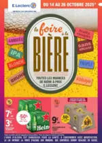 E.Leclerc FOIRE A LA BIERE - MIXTE - au 26.10.2025