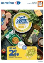 Carrefour VENEZ GOÛTER AU MEILLEUR - au 27.10.2025