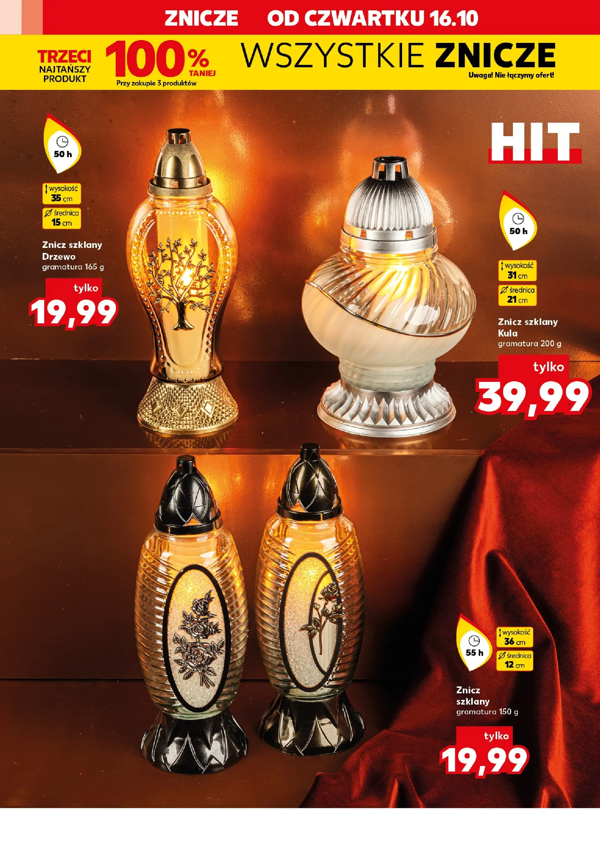 Kaufland gazetka - Znicze od 16.10.2025 - od jutra PDF | Strona: 6 | Produkty: Znicze