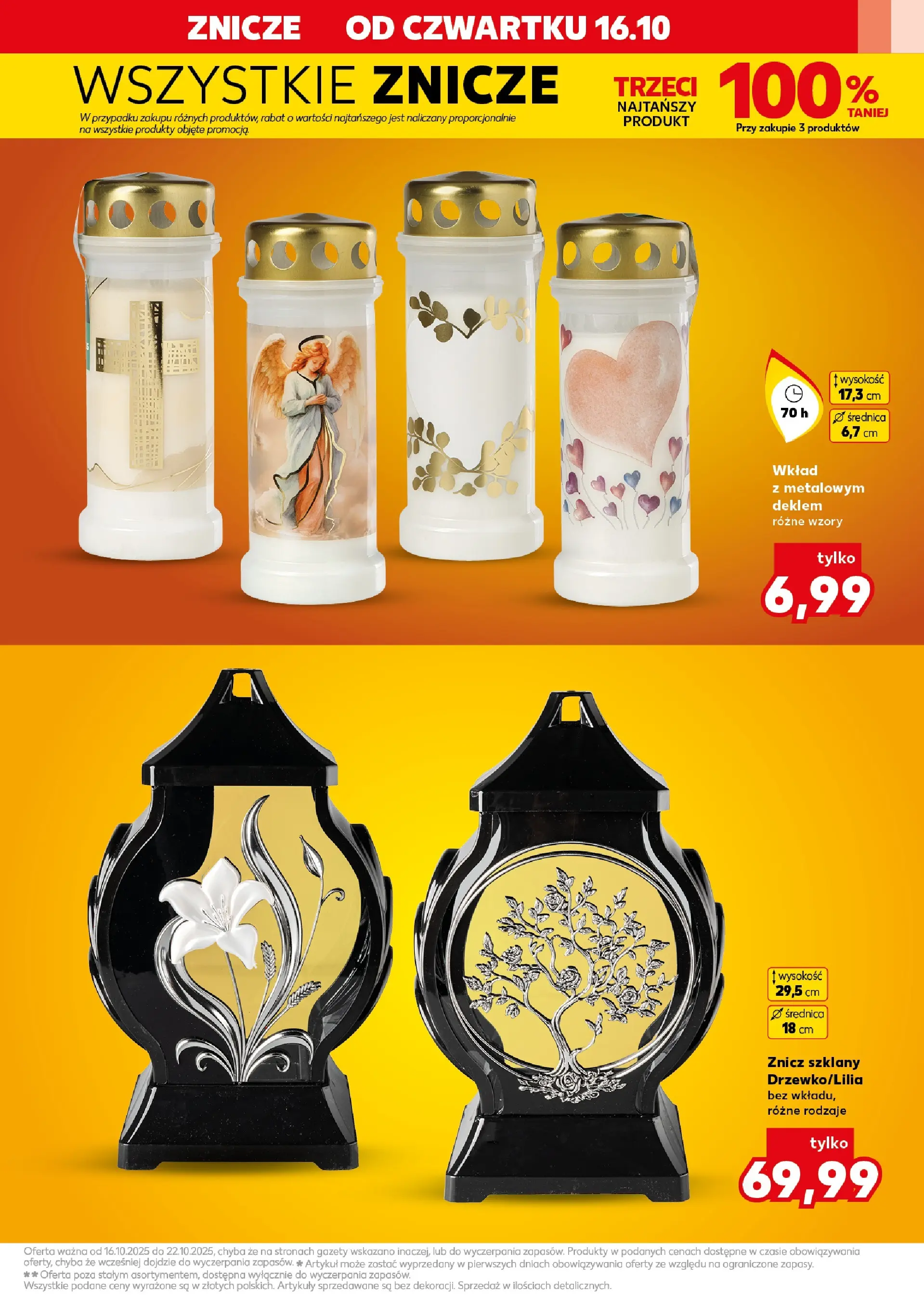 Kaufland gazetka - Znicze od 16.10.2025 - od jutra PDF | Strona: 11 | Produkty: Znicze