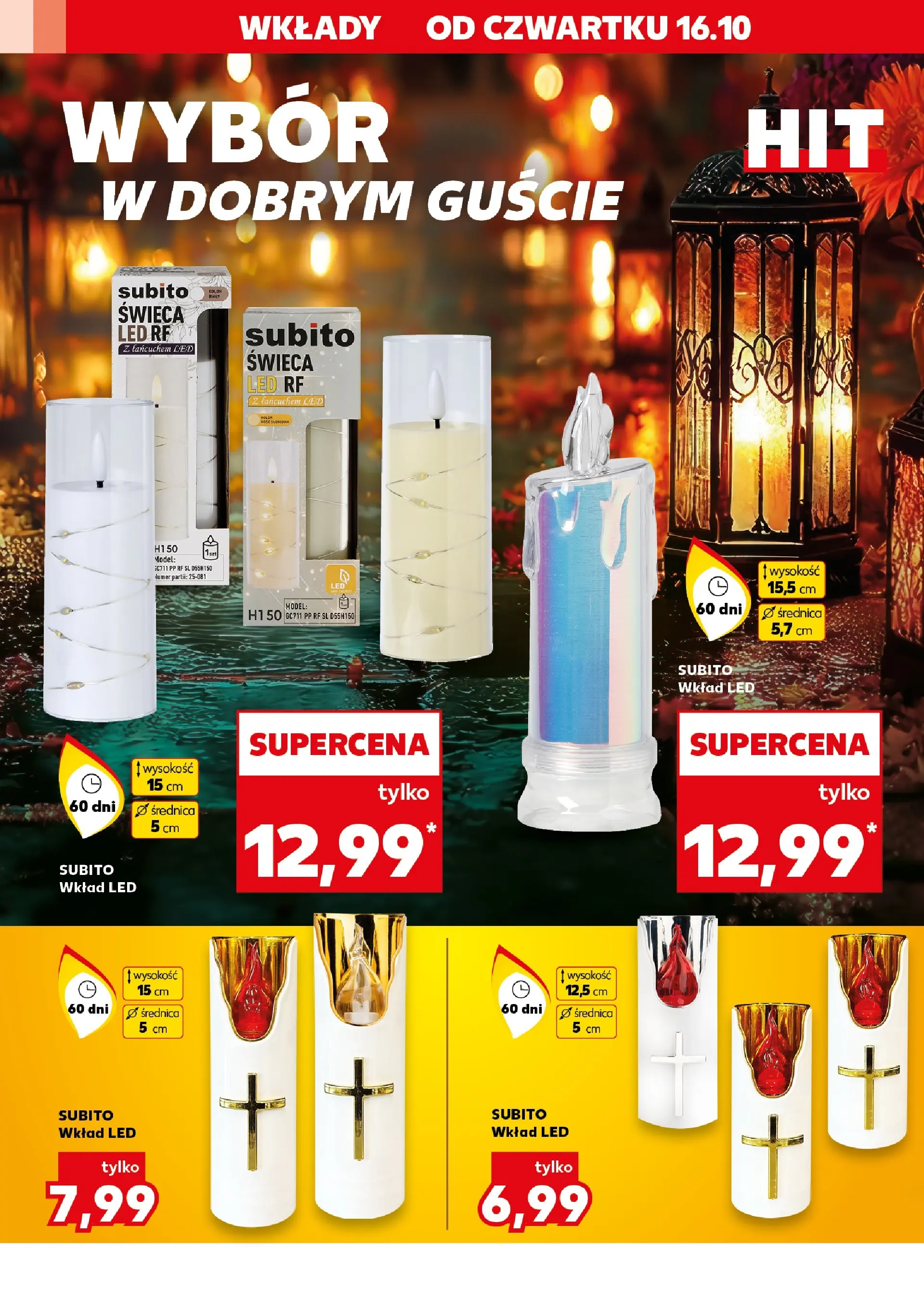 Kaufland gazetka - Znicze od 16.10.2025 - od jutra PDF | Strona: 16