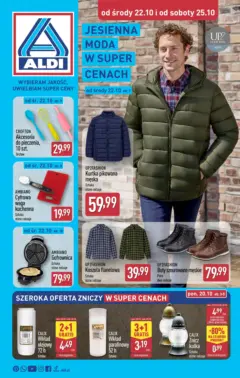 Pogląd oferty "Aldi Gazetka - Hity od Środy i od Soboty" - ważna od 22.10.2025