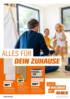 Obi - OBI: Alles Für Dein Zuhause ab 12.10.2025 gültig