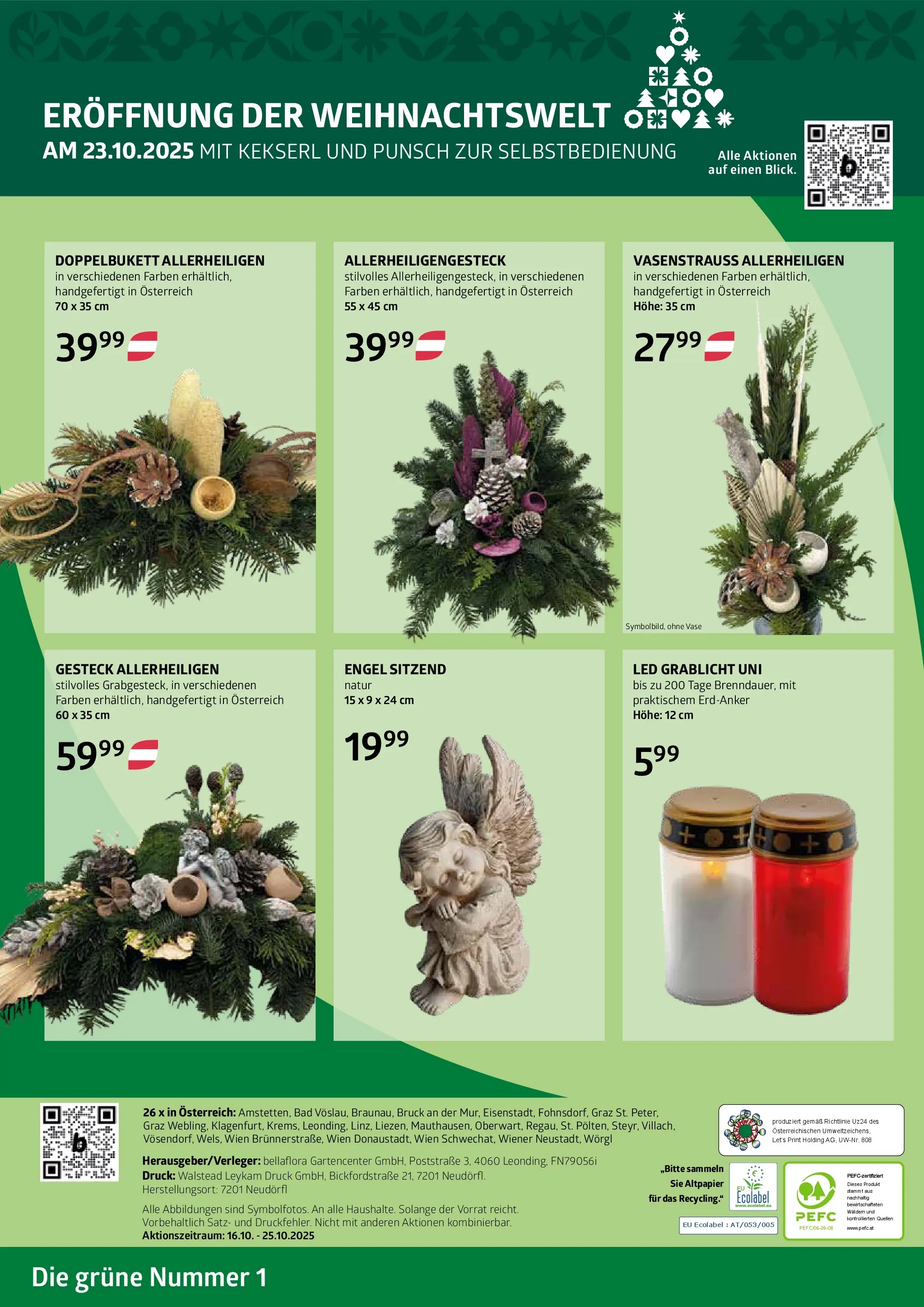 bellaflora - Bellaflora: Flugblatt von 15.10.2025 - Aktuelle Angebote | Seite: 2 | Produkte: Bad, Vase