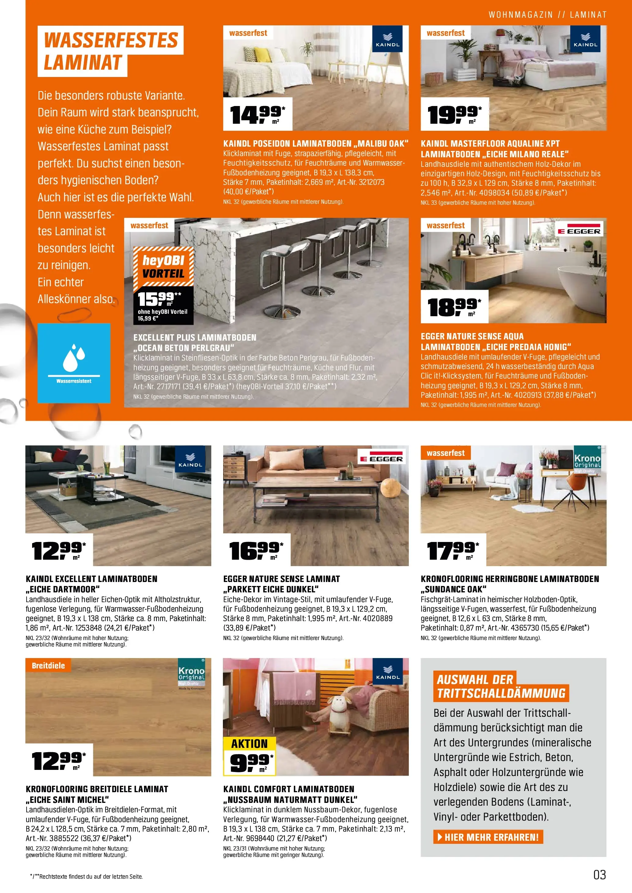 OBI Flugblatt von 13.10.2025 - Aktuelle Angebote | Seite: 3