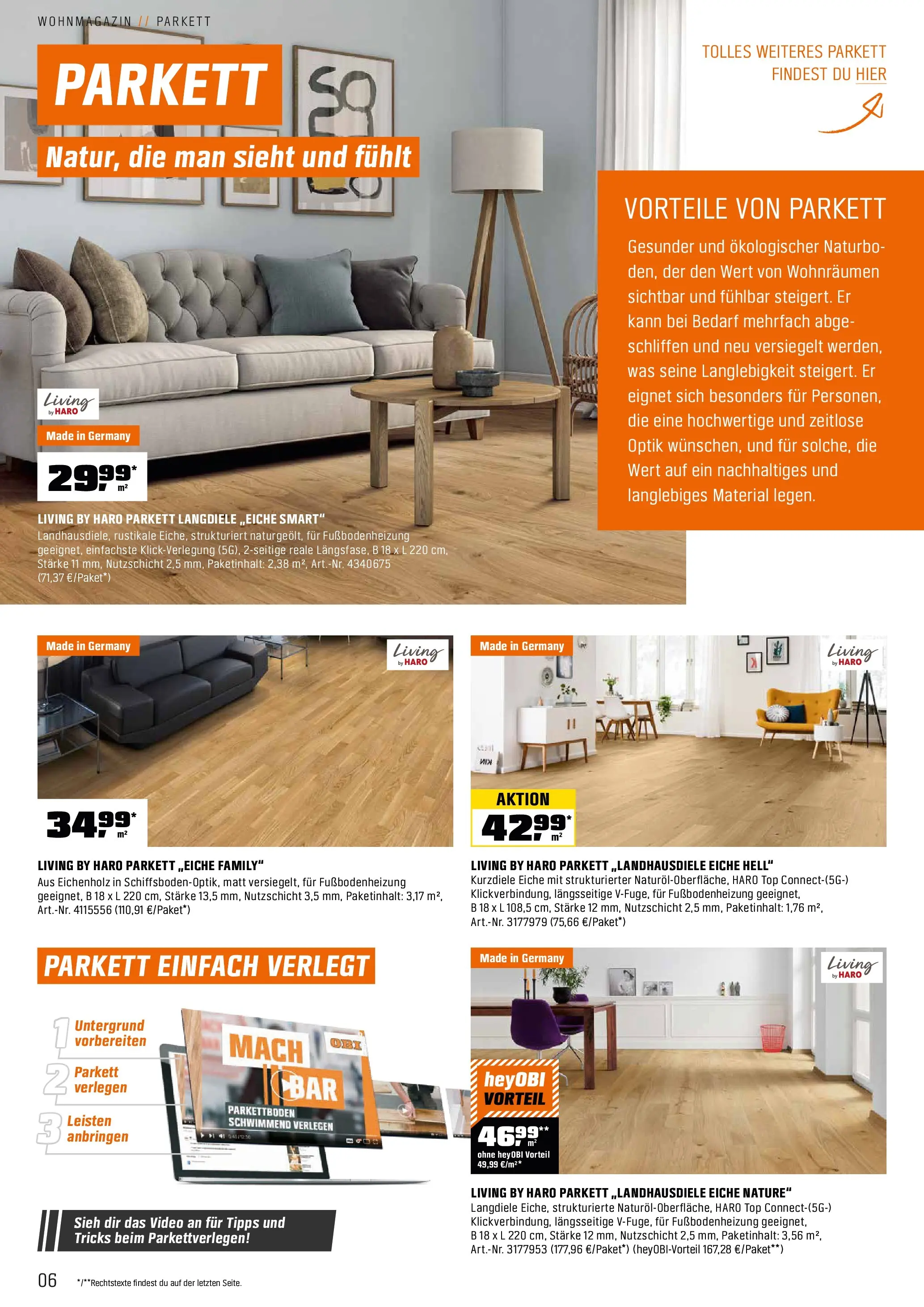 OBI Flugblatt von 13.10.2025 - Aktuelle Angebote | Seite: 6 | Produkte: Video