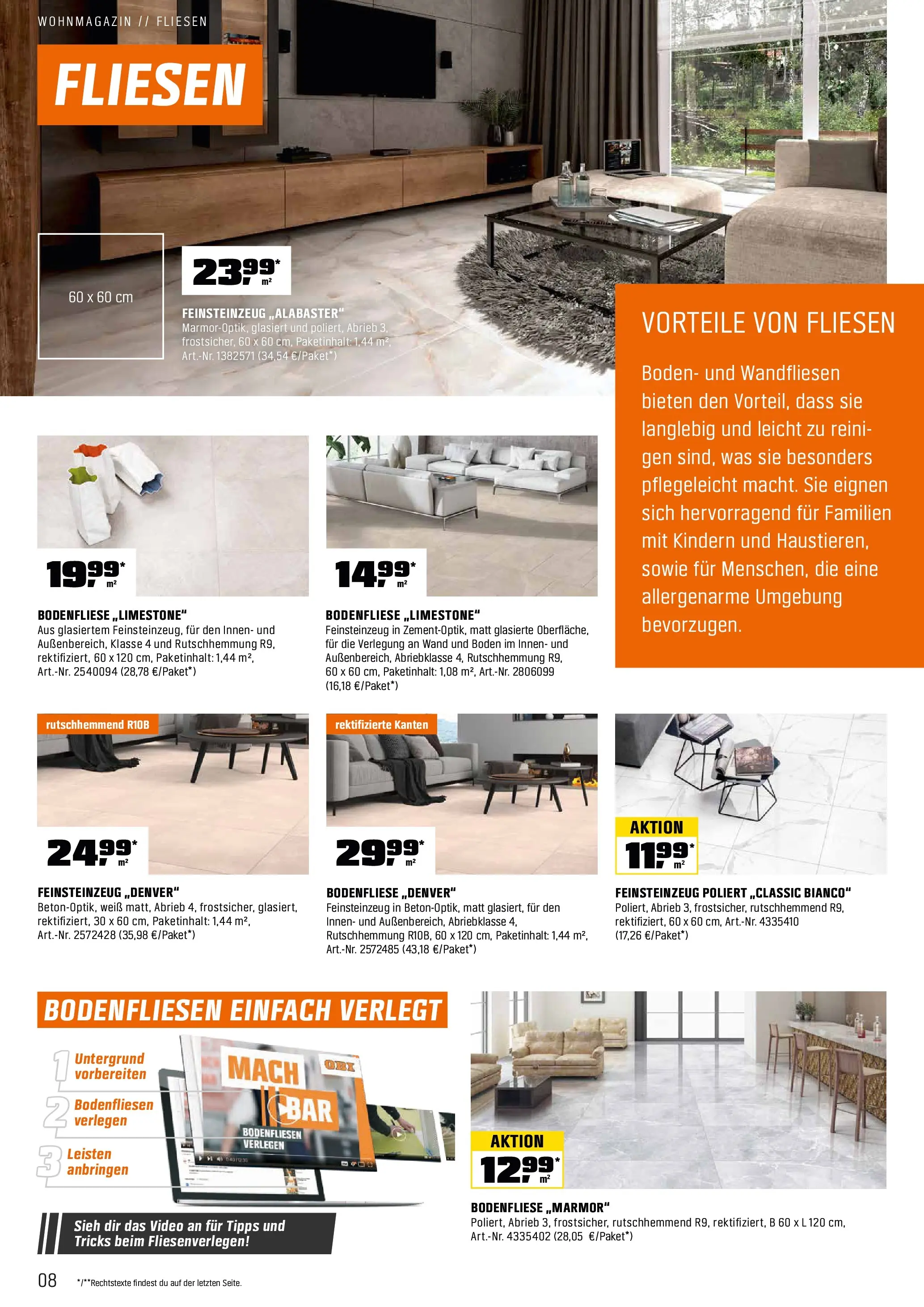 OBI Flugblatt von 13.10.2025 - Aktuelle Angebote | Seite: 8 | Produkte: Video