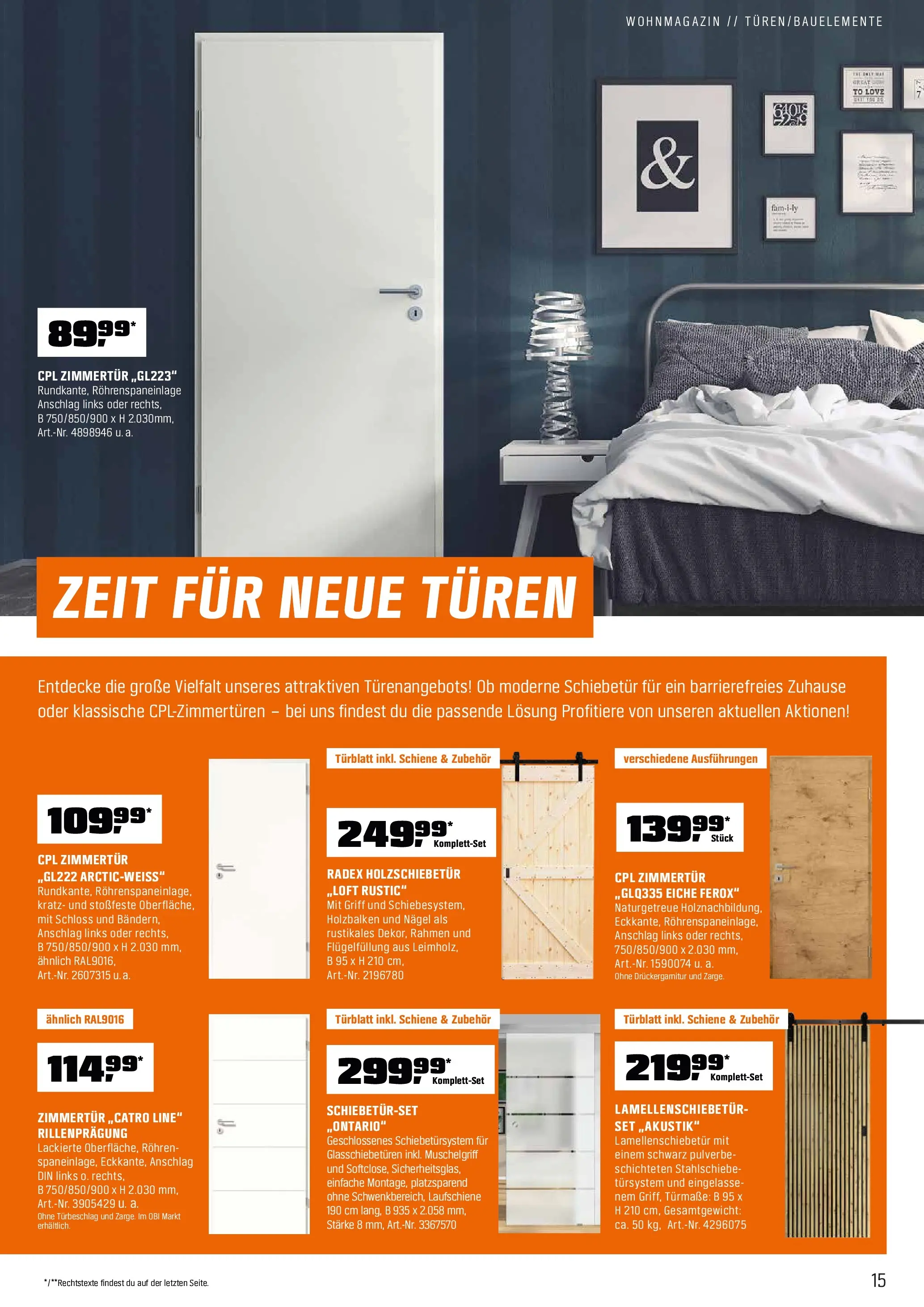 OBI Flugblatt von 13.10.2025 - Aktuelle Angebote | Seite: 15