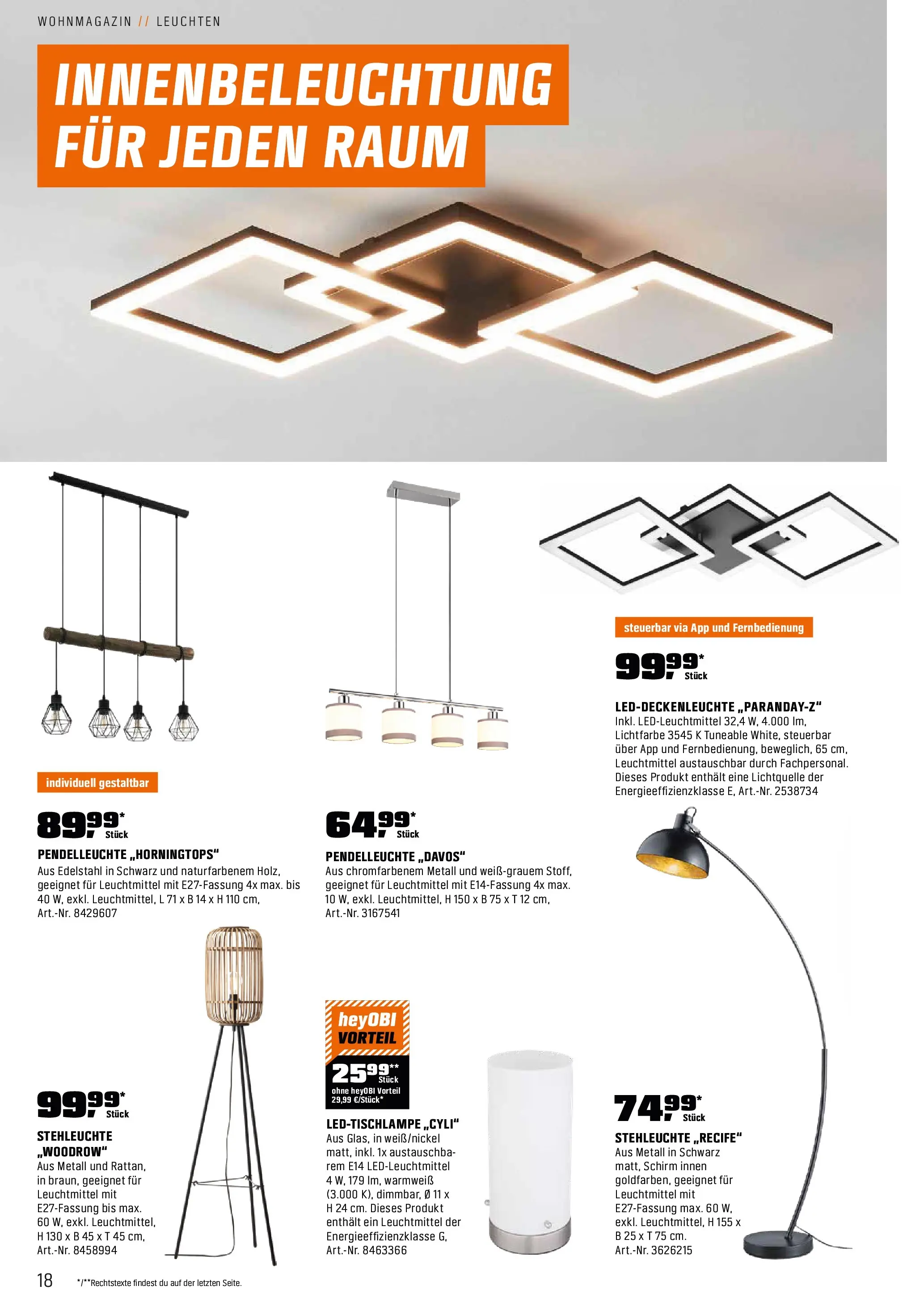 OBI Flugblatt von 13.10.2025 - Aktuelle Angebote | Seite: 18