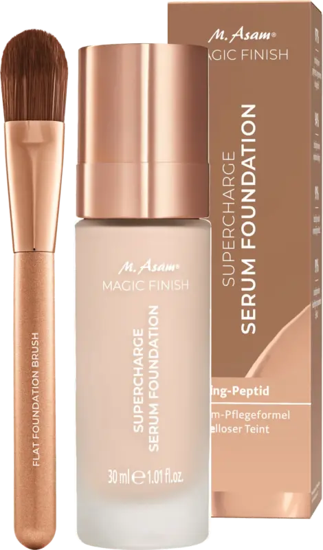 M. Asam Geschenkset Serum Foundation Supercharge 180 Rose Fair