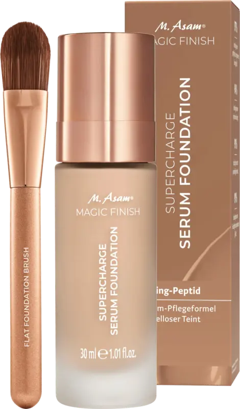 M. Asam Geschenkset Serum Foundation Supercharge 420 Cool Honey