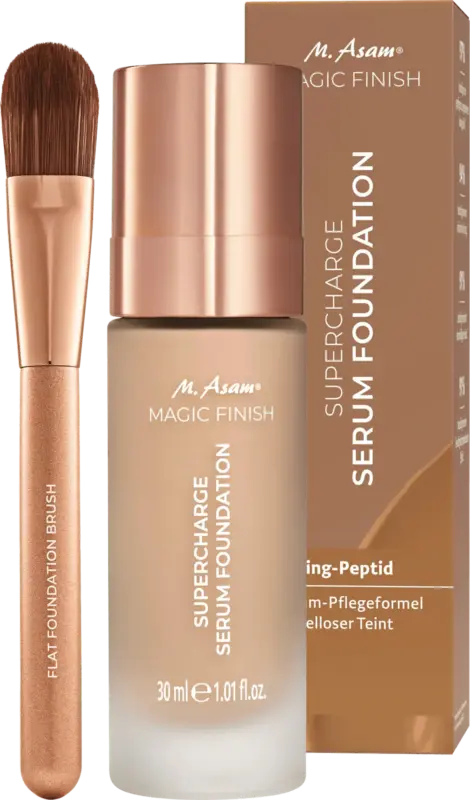 M. Asam Geschenkset Serum Foundation Supercharge 360 True Beige
