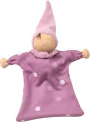 ALANA Püppchen mit Kleid & Punkte-Muster, lila