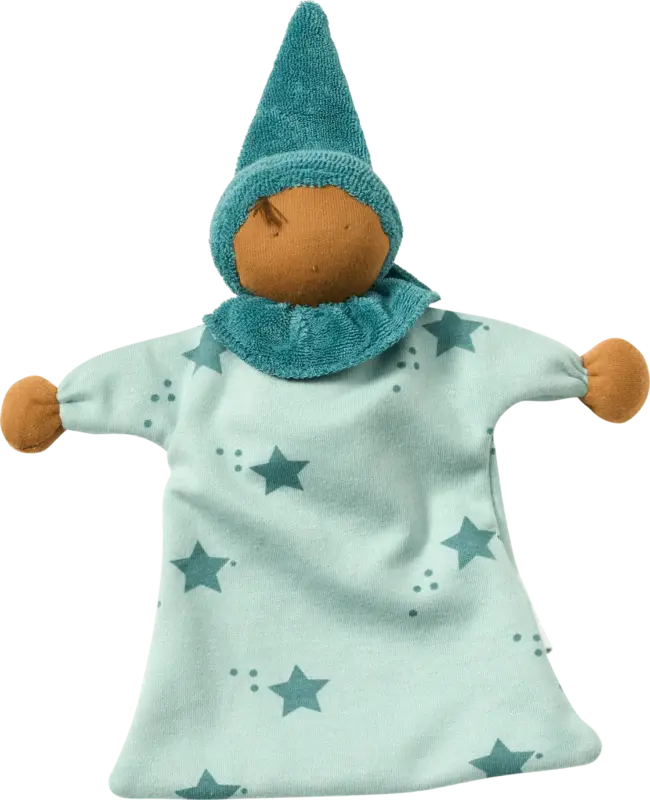 ALANA Püppchen mit Kleid & Sterne-Muster, blau