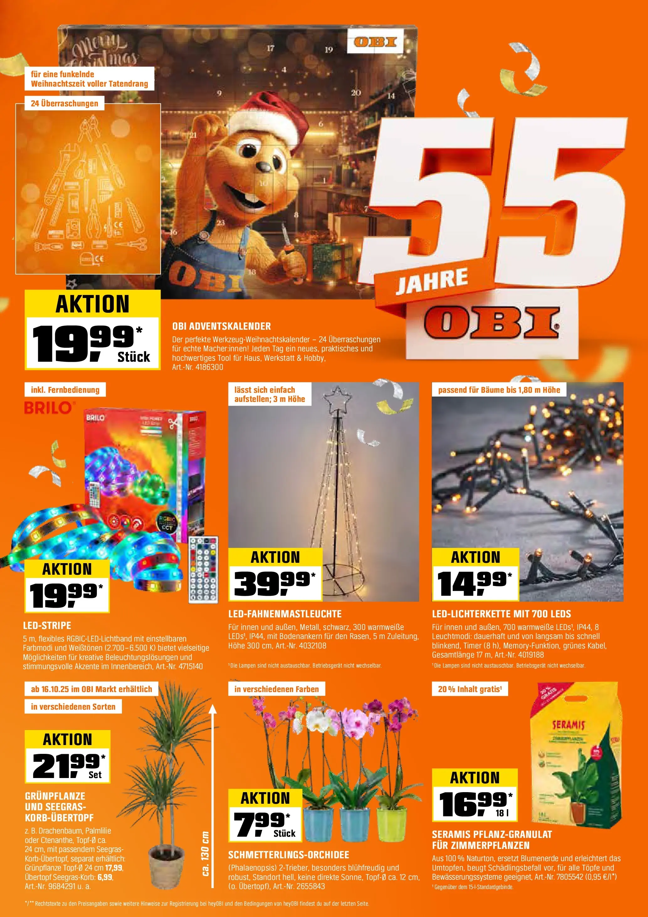 Obi - Biberstarke Angebote (ab 15.10.2025) zum Blättern | Seite: 3 | Produkte: Blumenerde