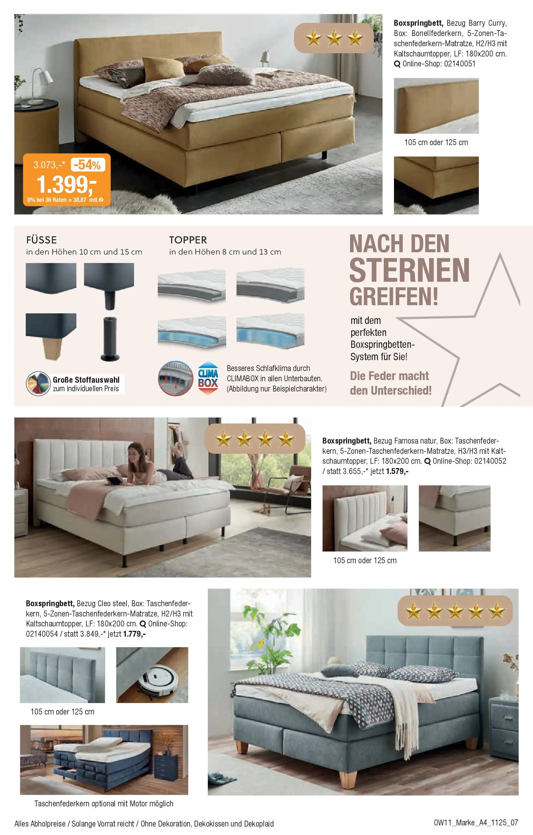 Entdecke - Traumhaft schlafen (ab 22.10.2025) zum Blättern | Seite: 7 | Produkte: Topper, Box