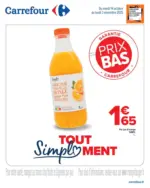 Carrefour TOUT SIMPLEMENT - au 03.11.2025