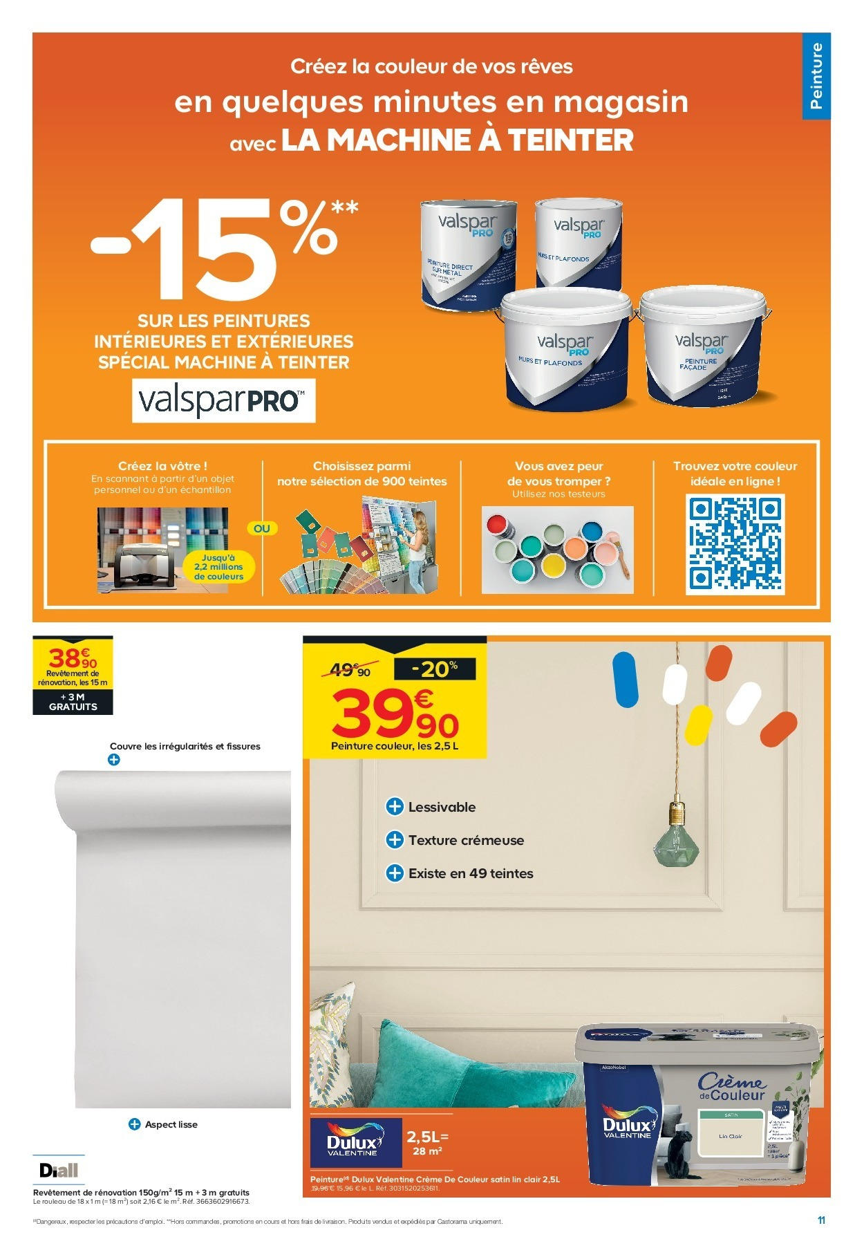 Castorama - Des prix complètement fous ! à partir du 14/10/2025 - promo en ligne | Page: 11 | Produits: Clé, Rouleau, Crème