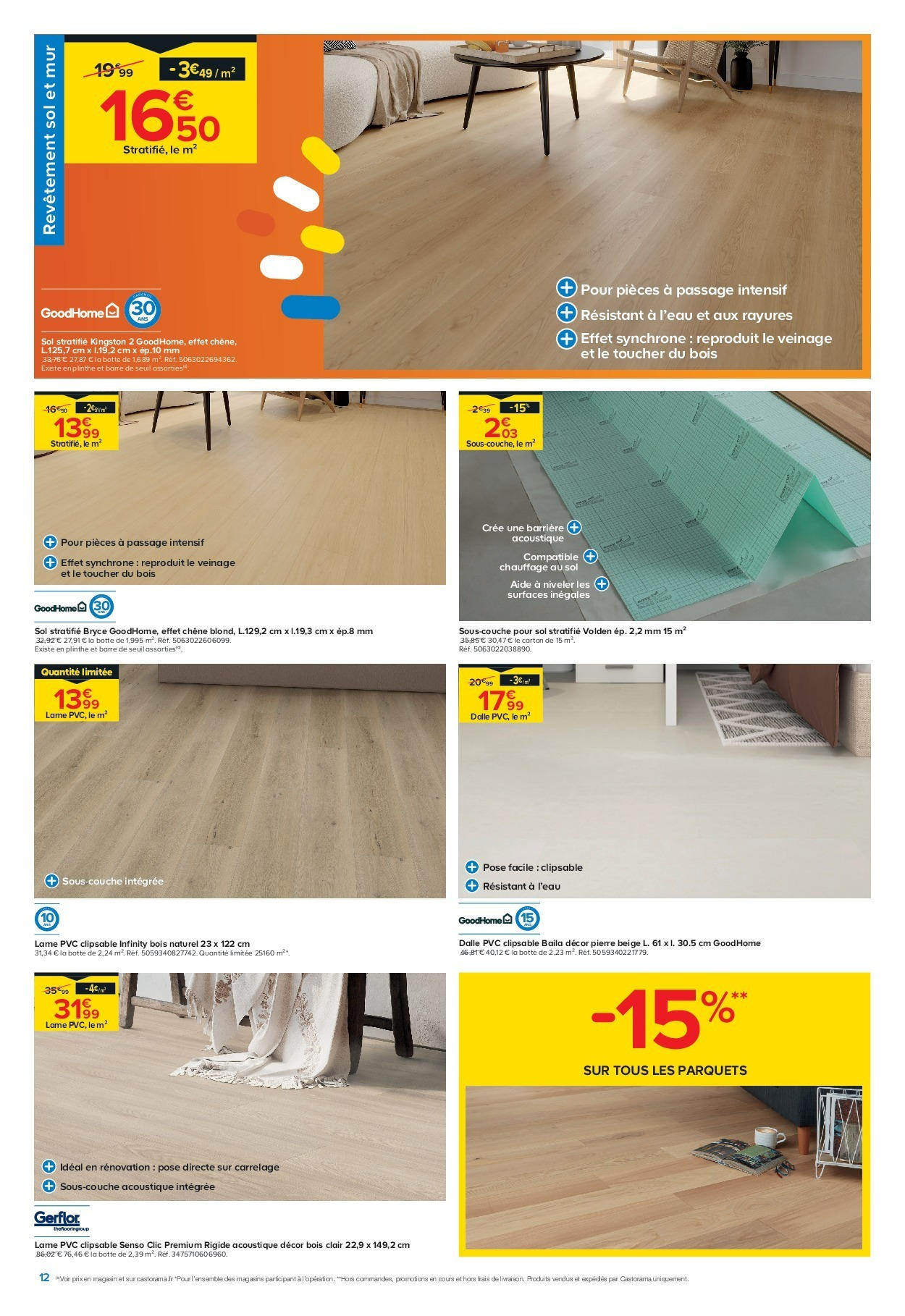 Castorama - Des prix complètement fous ! à partir du 14/10/2025 - promo en ligne | Page: 12 | Produits: Plinthe