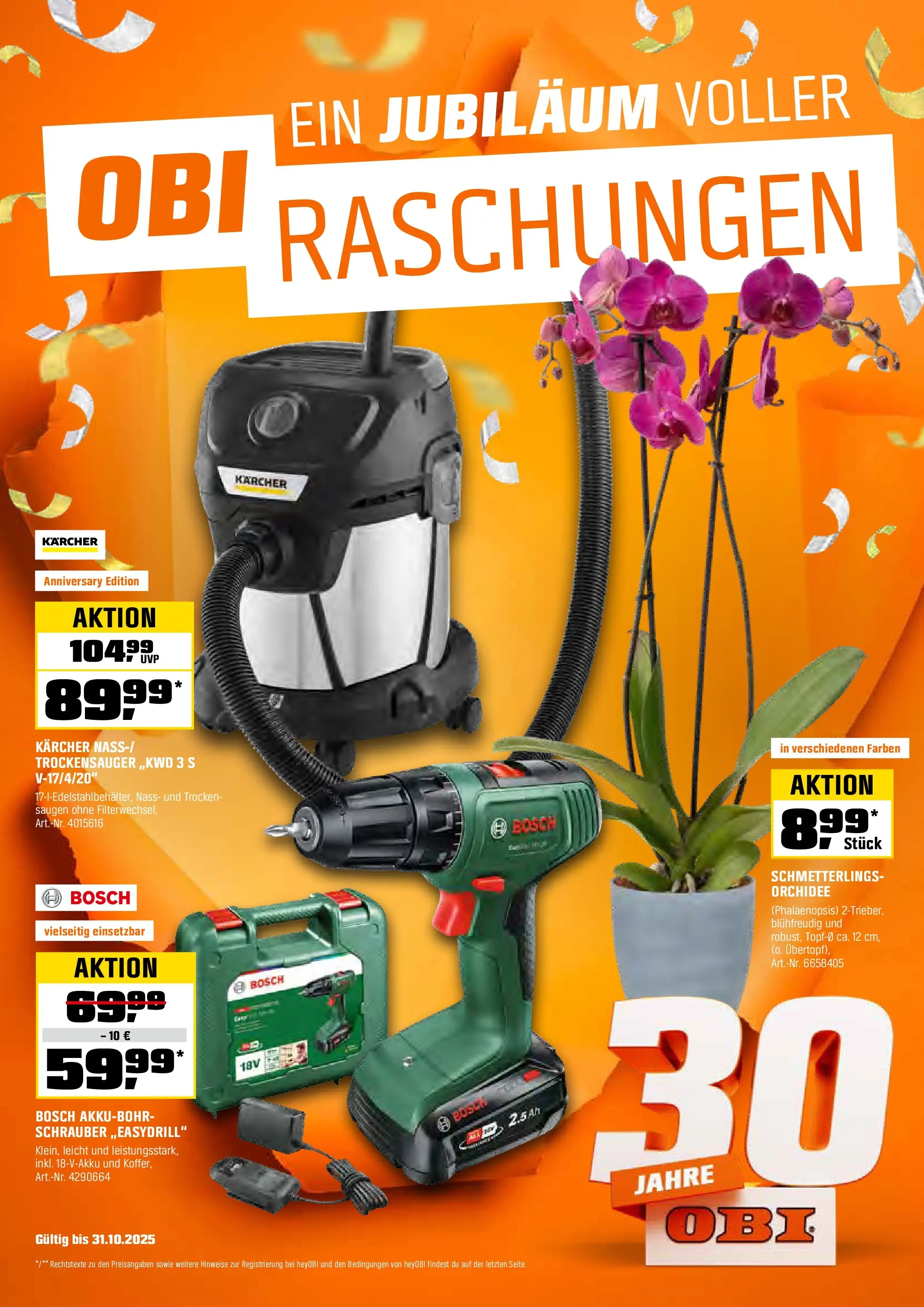 OBI - OBI: Biberstarke Angebote von 15.10.2025 - Aktuelle Angebote | Seite: 1