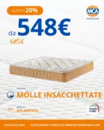 MCA Materassi Sconto 20% - al 31.10.2025