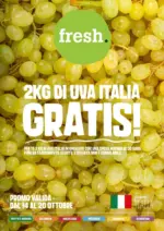 Banco Fresco 2 kg di uva gratis! - al 20.10.2025