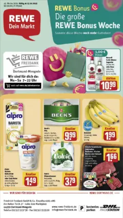 Rewe prospekt Dortmund	 ab 13.10.2025 gültig