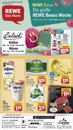 Rewe prospekt Hünxe	 ab 13.10.2025 gültig