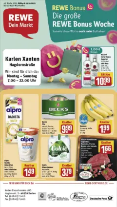 Rewe prospekt Xanten	 ab 13.10.2025 gültig