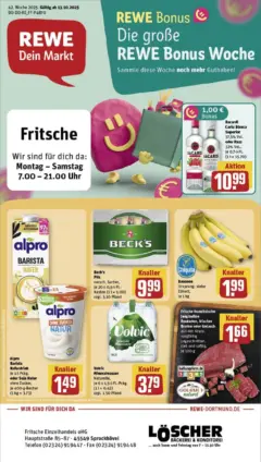 Rewe prospekt Sprockhövel	 ab 13.10.2025 gültig