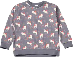 ALANA Sweatshirt mit Einhorn-Muster, grau, Gr. 122
